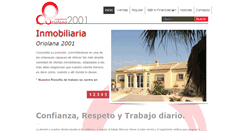 Desktop Screenshot of inmoriolana2001.com